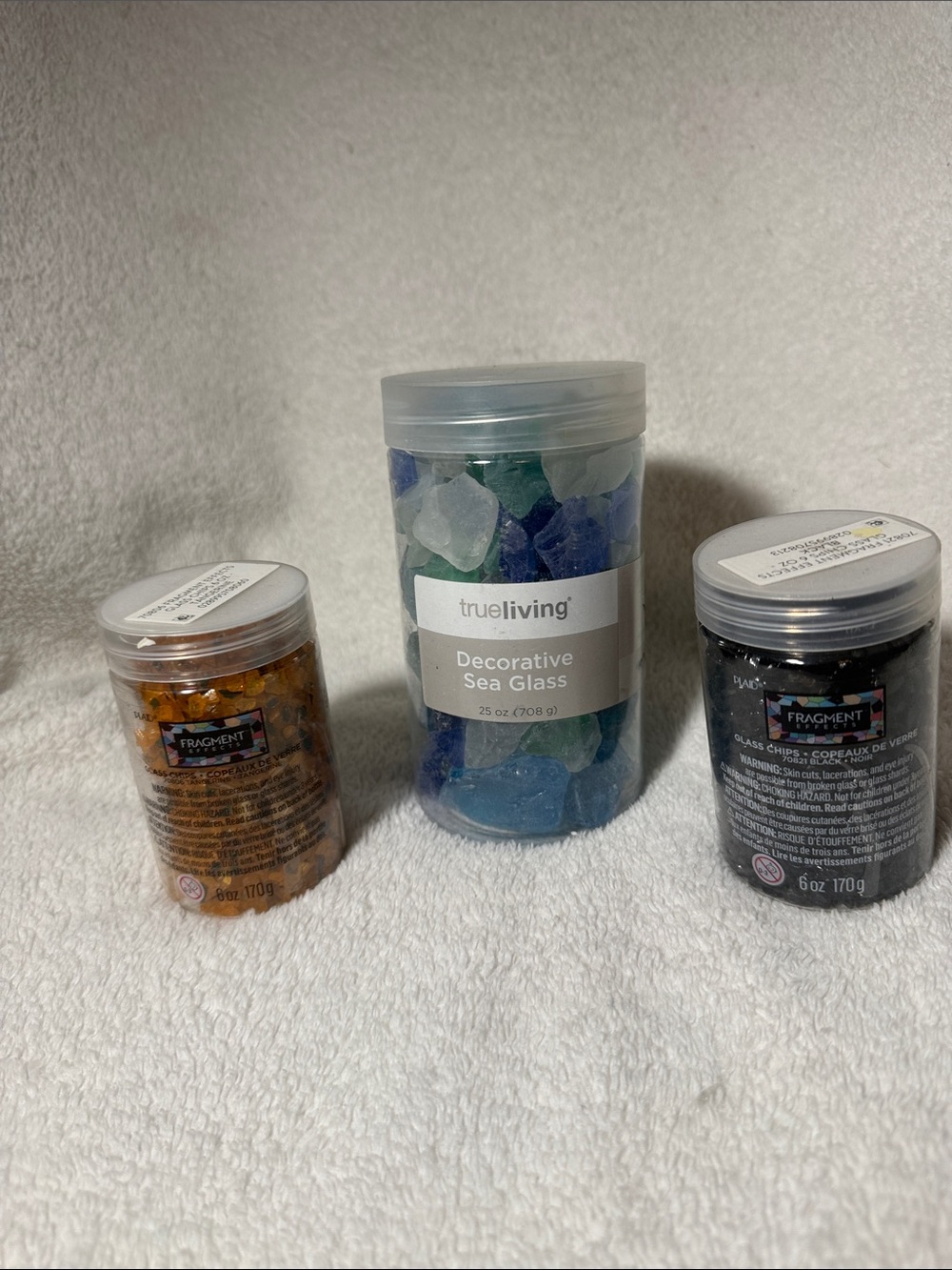 Decorative Sea Glass Mix - Blue & Green